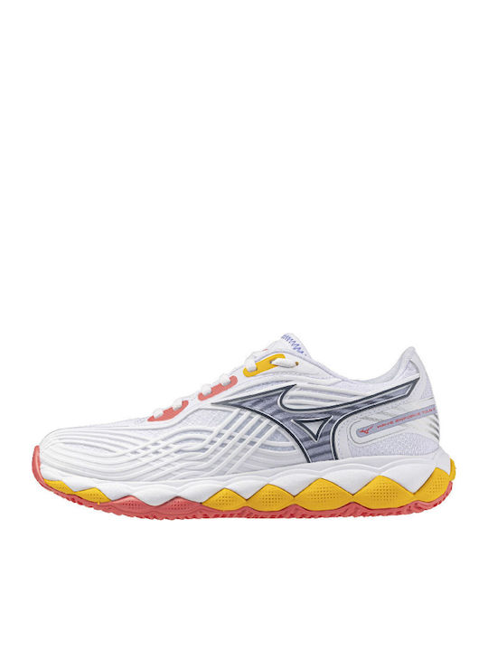 Mizuno Wave Enforce Tour Women's Padel Shoes for Clay Courts White