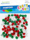 Craft with Fun Pom Pom Craft Set of 100pcs