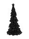 Decorațiune de Crăciun Plastic Braduleț 21cm. Negru