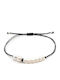 Armband Gουράκι 26 Μαργαριτάρια Schwarz