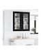 Cabinet Wall Black 40x31x80cm