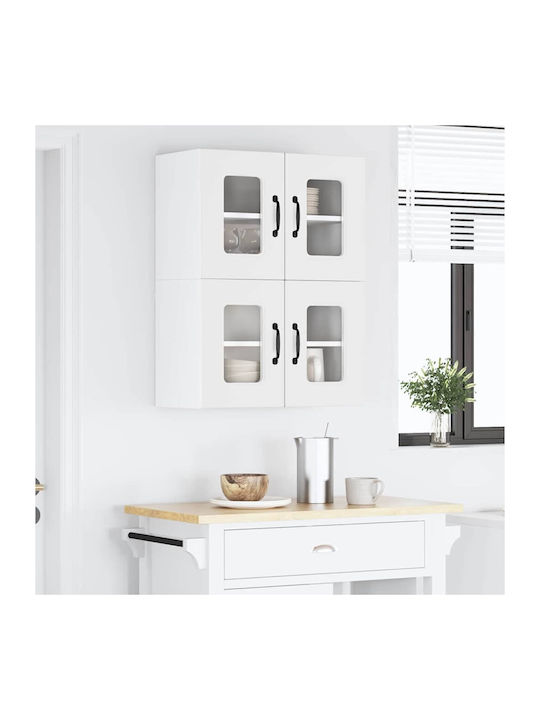 Cabinet Wall High Gloss White 60x31x40cm