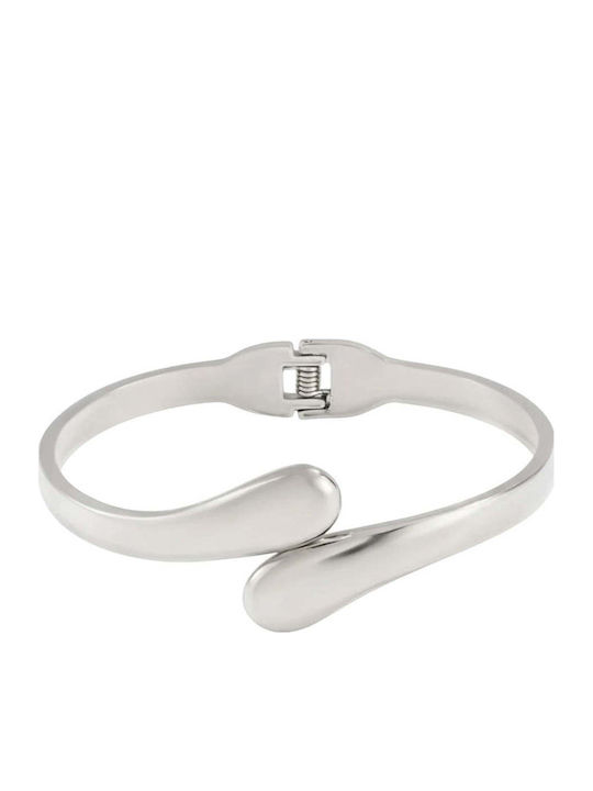 Charmy Damen Armband Handschellen aus Edelstahl 19,5cm