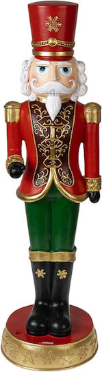 Zen Collection Weihnachts-Nussknacker Rot aus Kunststoff Höhe 70cm.