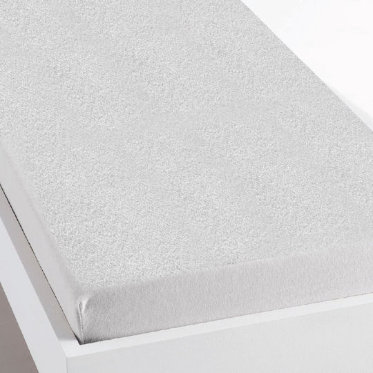 Go Smart Home Sheet King Size with Elastic 180x200+40cm. White