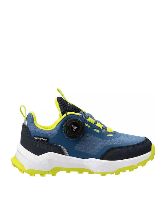 Kids Hiking Shoes Waterproof Blue