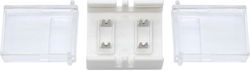 Съединител За Лента Led Cob Smd 8mm Hr-ip-sc-2pin-8mm-a Ill 02.038.0192 5 Броя