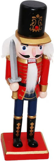 Dorosimo Wooden Christmas Nutcracker 25cm Red