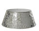 Weihnachtsbaumrock Metall Silber Ψάθινη Μ27xΥ70εκ.
