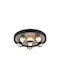 Trio Lighting Orbit Deckenleuchte Silber