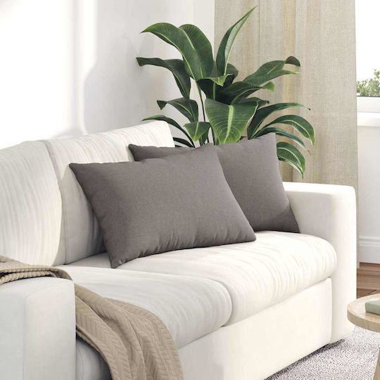 vidaXL Възглавница За Диван В Таупе 40x60см