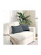 vidaXL Velvet Dark Gray Sofa Cushion 30x50cm