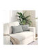 vidaXL Sofa-Kissen Light Gray 2Stück 30x50cm.