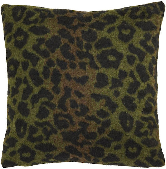 Das Home Μαξιλάρι Καναπέ 0859 από Βελούδο Green 40x40εκ.