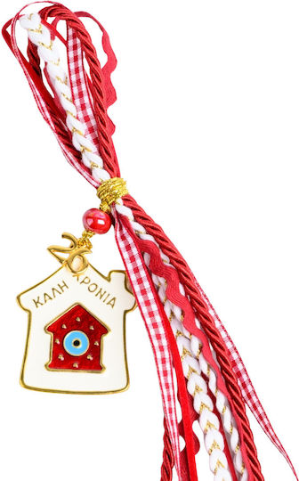 Philio Handmade Настолници Гоури Къща Бял от Метал 2026 1бр
