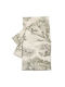Das Home Салфетки Сет 3015 Ecru, Olive 40x40бр