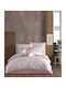 Homeline Set Pilotă Super Dublu 220x240cm 3221 Powder 3buc
