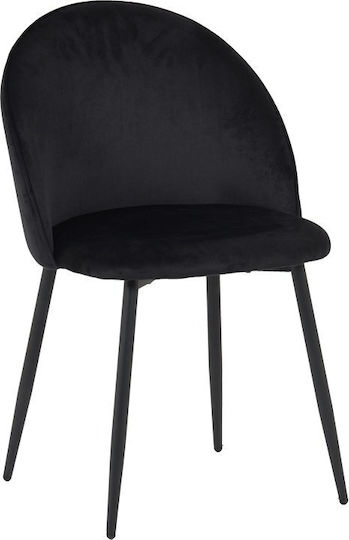 Perch Столички Трапезария плюшени Black Shade 2бр 50x43x82бр