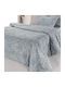 Guy Laroche Duvet Cover Set Cotton Queen with 2 Pillowcases 225x245 Beaver Titanium