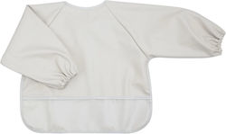 Trois Kilos Sept Waterproof Coverall Fabric with Lace Band, Pocket & Sleeves Ecru for 6 m+