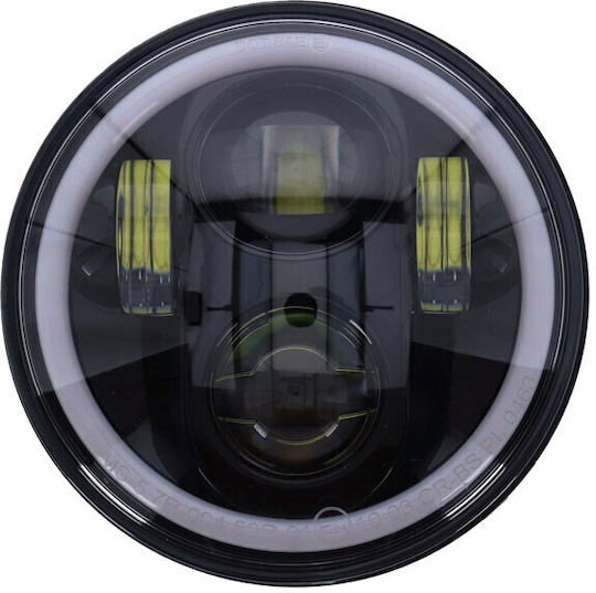 Vorderes Led Scheinwerfer Harley Davidson Sportster Xl Helles 5.75 Zoll Led Scheinwerfer Einheit Schwarz