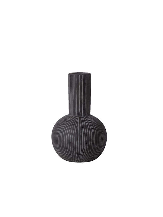 Espiel Decorative Vase Gray 15.8x15.8cm
