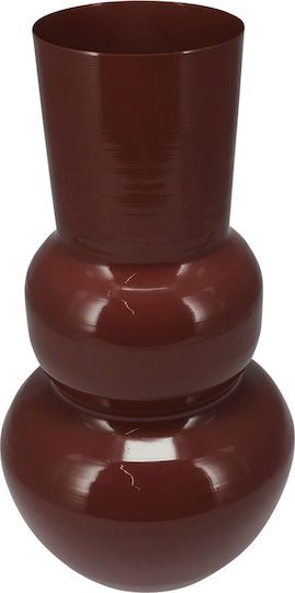 Zaros Vase Red Dimensions 16xH30cm