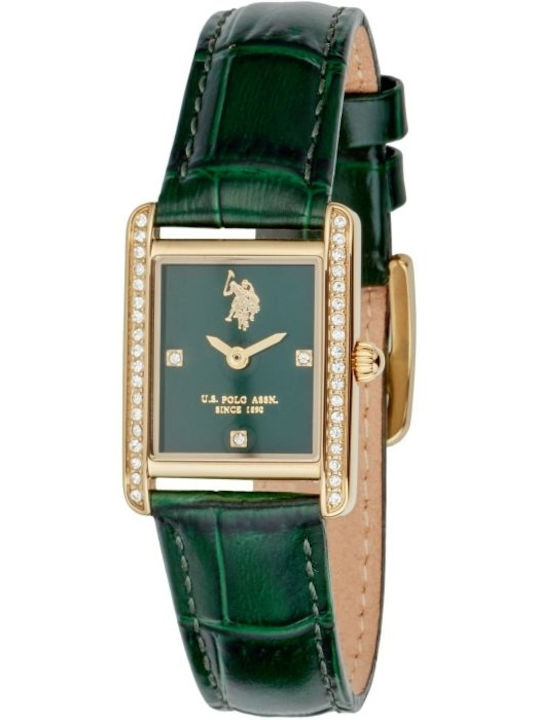 U.S. Polo Assn. Crystals Γυναικείο Ρολόι Μπαταρ...