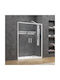 Karag Efe 600 Shower Screen for Shower with Sliding Door 70x190cm Mat