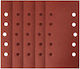 Neo Tools Γυαλόχαρτο K120 με Τρύπες 115x230mm Σετ 5τμχ