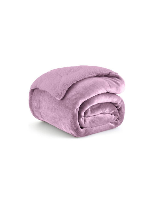 Sherpa Κουβέρτα Sherpa Υπέρδιπλη 220x240εκ. Lig...