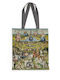 Shoulder Bag Fabric Suede Bosch Garden Earthly Delights 745121 Brainfood
