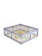 Moni Park with Mattress Gray 200x180cm