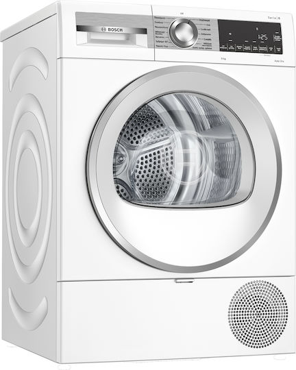 Bosch Serie 6 Uscător de rufe 9kg cu pompă de căldură