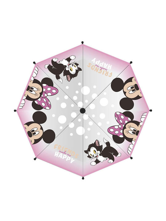 Cerda Umbrelă pentru copii Baston Roz cu diametrul de 45cm.
