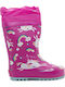 Kids Wellies with Internal Lining Pink