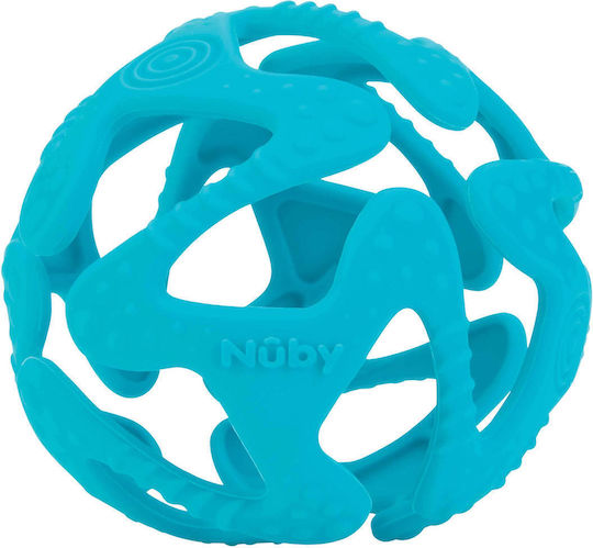 Nuby Μασητικό Οδοντοφυΐας Χωρίς BPA από Σιλικόνη για 3 m+ Γαλάζιο
