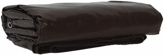 vidaXL Waterproof Tarpaulin 650gr/m² 7x4m. Heavy Duty Brown
