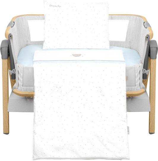 Kikka Boo Baby Cradle Bedding Set Dream Big 5pcs Ciel