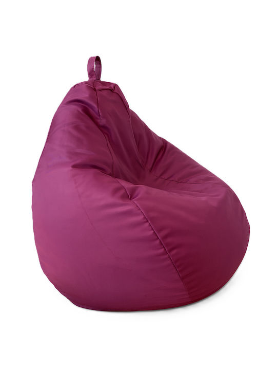 Pouf Birne Wasserdicht Mous Magenta 90x90x100cm...