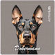 Μαγνητάκι Ψυγείου Action Lab Dobermann