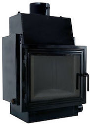 Worthe Cubia Șemineu cu inserție Lemn Radiator 20.1kW Drept cu o ușă care se deschide