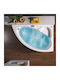 Acrilan Kochili Acrylic Bathtub 153x100cm