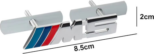 Σήμα Μάσκας Λογότυπο Bmw M5 85mm X 20mm 1 Τεμάχιο Zemb-bmw-50