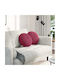vidaXL Sofa-Kissen aus Samt Rot 40x40cm