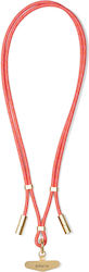 Kikkerland Inkerie Neck Strap Usb-c Charging Cable Pink Kikkerland Inkerie Neck Strap Usb-c Charging Cable Pink