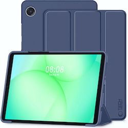 Tech-Protect Smartcase Flip Cover Husa Pentru Tablete Galaxy Tab A9, A11 8.7 X110, X115, X133, X135 Albastru Marin