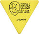 D'Andrea Πένα Κιθάρας Delrex Large Πάχους 0.73mm Συσκευασία 1τμχ Yellow