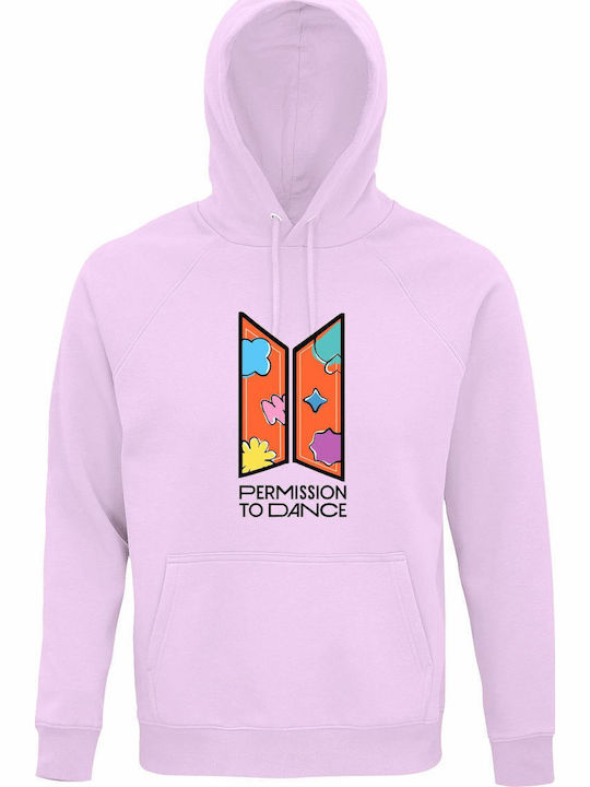 Hoodie Unisex Organic " Bts Permission To Dance...