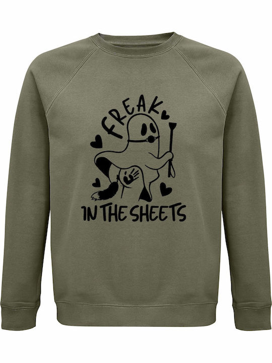 Unisex Organic Cotton Sweatshirt Freak In Sheet...
